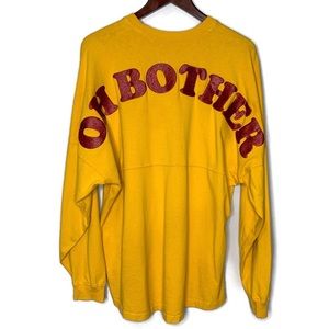 Disney Spirit Jersey Disneyland Winnie The Pooh “Oh Bother “ Cotton Shirt Size M